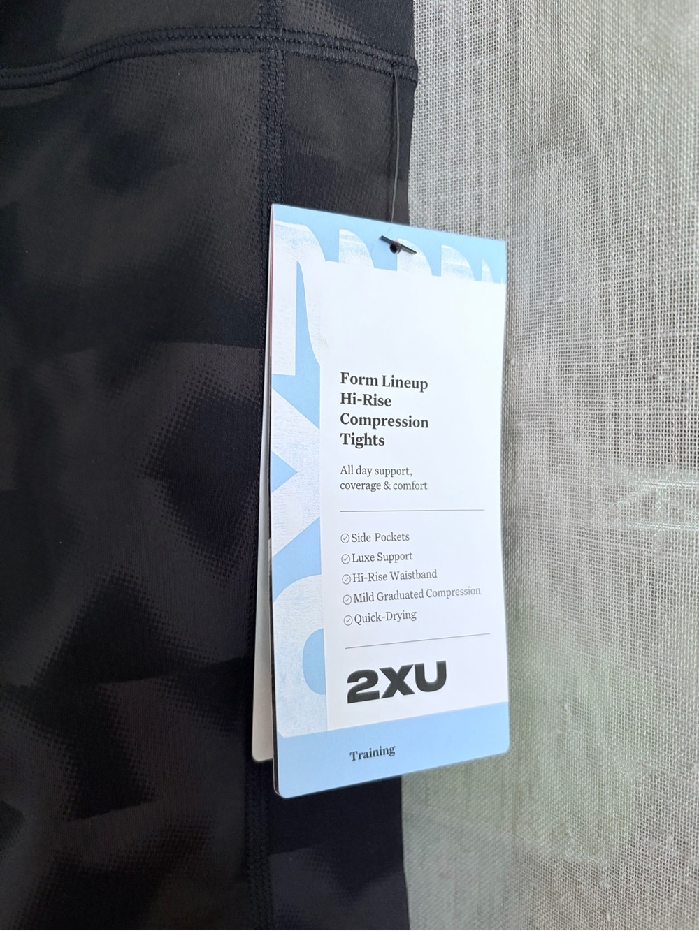 2XU Form Lineup Hi-Rise Compression Tights - Picture 4 of 11